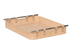 Safari Tan Leather Tray - Ornate Home
