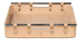 Safari Tan Leather Tray - Ornate Home