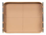Safari Tan Leather Tray - Ornate Home