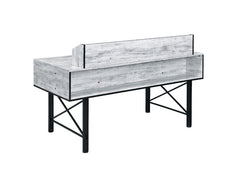 Safea Antique White Computer Desk - Ornate Home