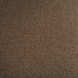Saga Brown Textured Plush Fabric 3 Seater Sofa
