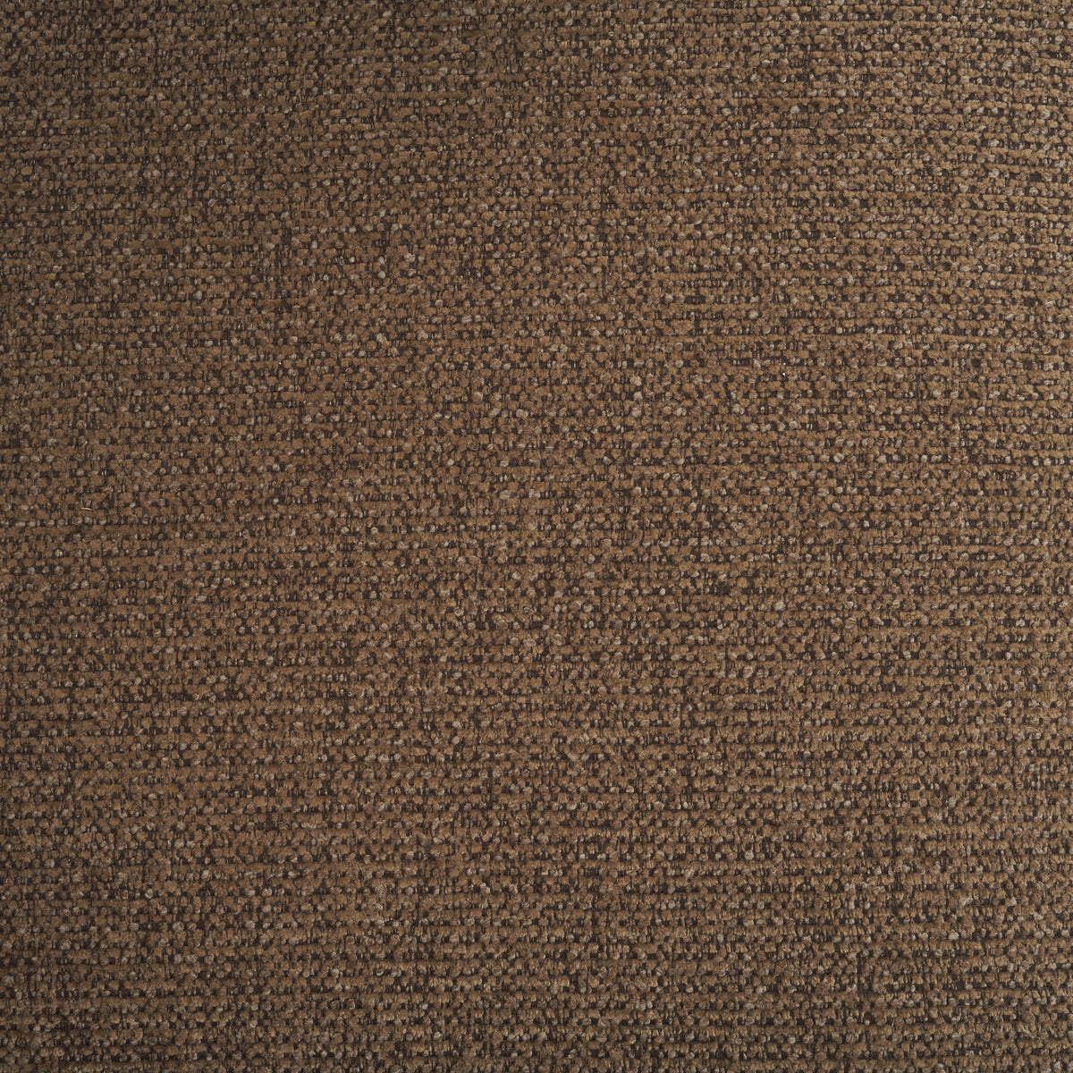 Saga Brown Textured Plush Fabric 3 Seater Sofa