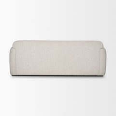 Saga Cream Fabric 3 Seater Sofa - Ornate Home