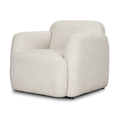 Saga Cream Fabric Upholstered Chair - Ornate Home