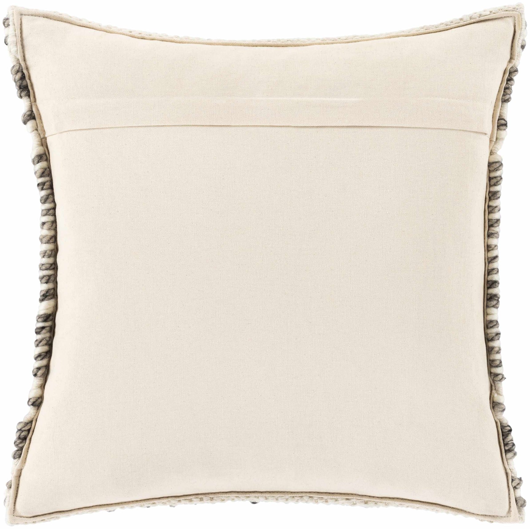 Sagamore Cream Trellis Wool&Cotton Throw Pillow - Ornate Home