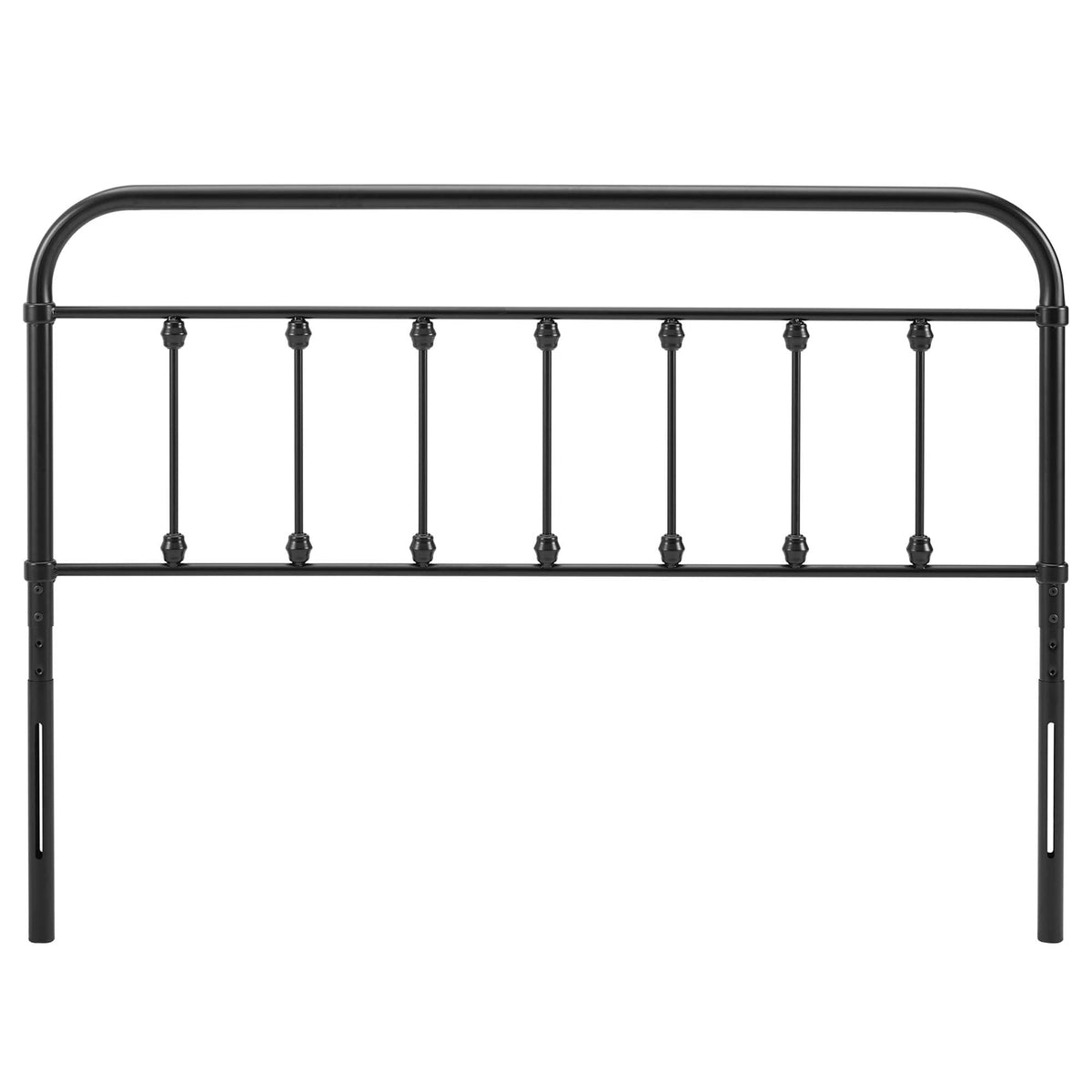 Sage Black Metal Twin Headboard - Ornate Home