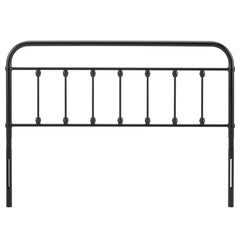 Sage Black Metal Twin Headboard - Ornate Home