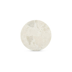 Sage Cosmos Beige Marble/Dark Brown Cafe Table - Ornate Home