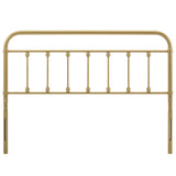 Sage Gold Metal Queen Headboard - Ornate Home