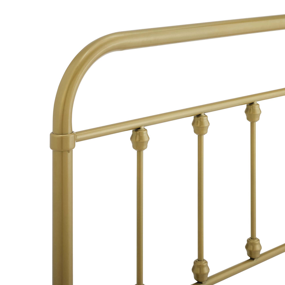 Sage Gold Metal Queen Headboard - Ornate Home
