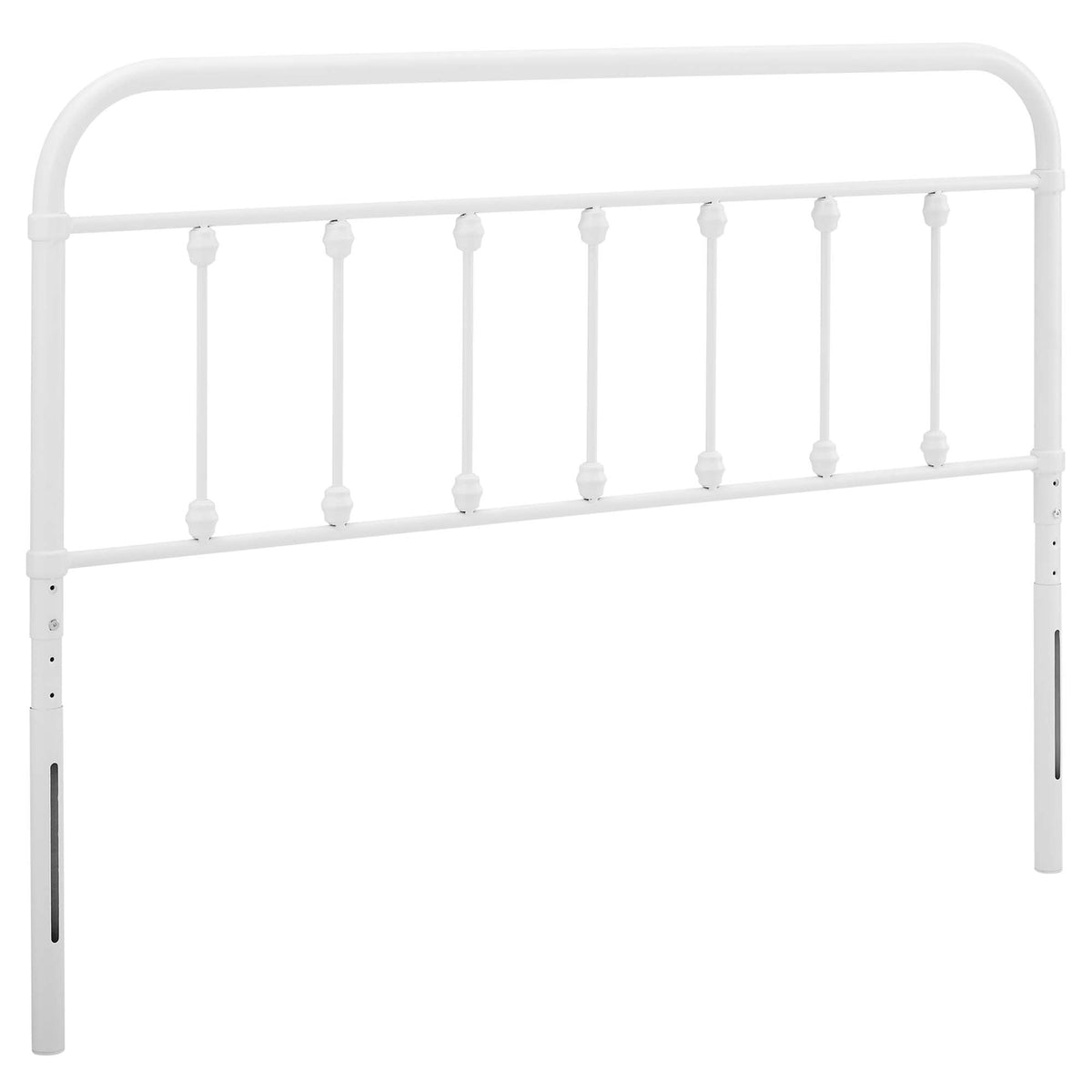 Sage White Metal Twin Headboard - Ornate Home