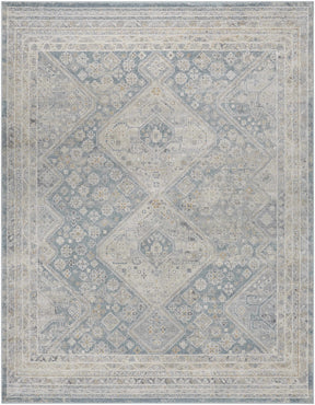 Sagen Blue Medallion Area Rug - Clearance - Ornate Home