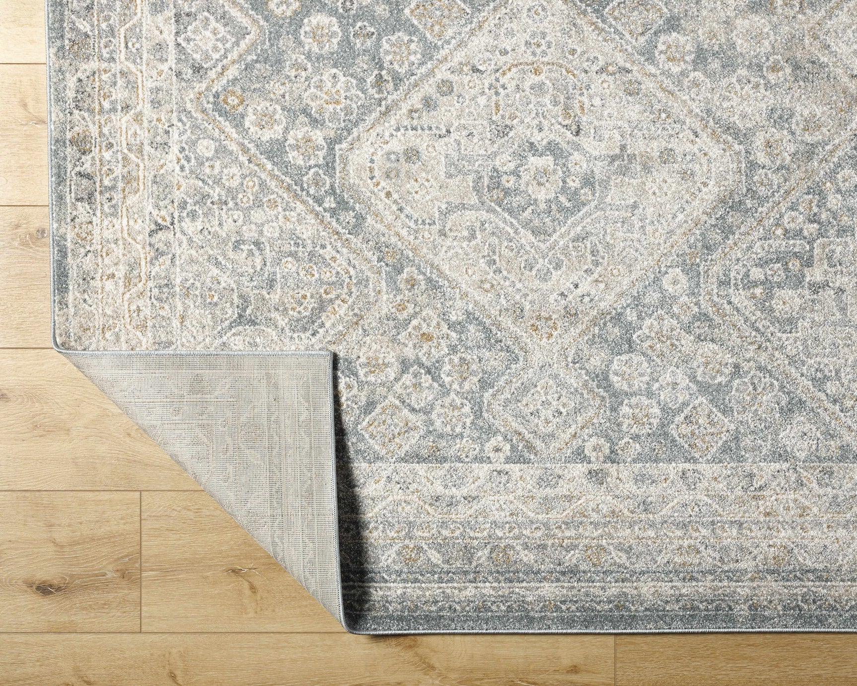 Sagen Blue Medallion Area Rug - Clearance - Ornate Home