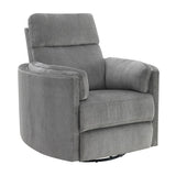 Sagen Charcoal Glider Recliner - Ornate Home