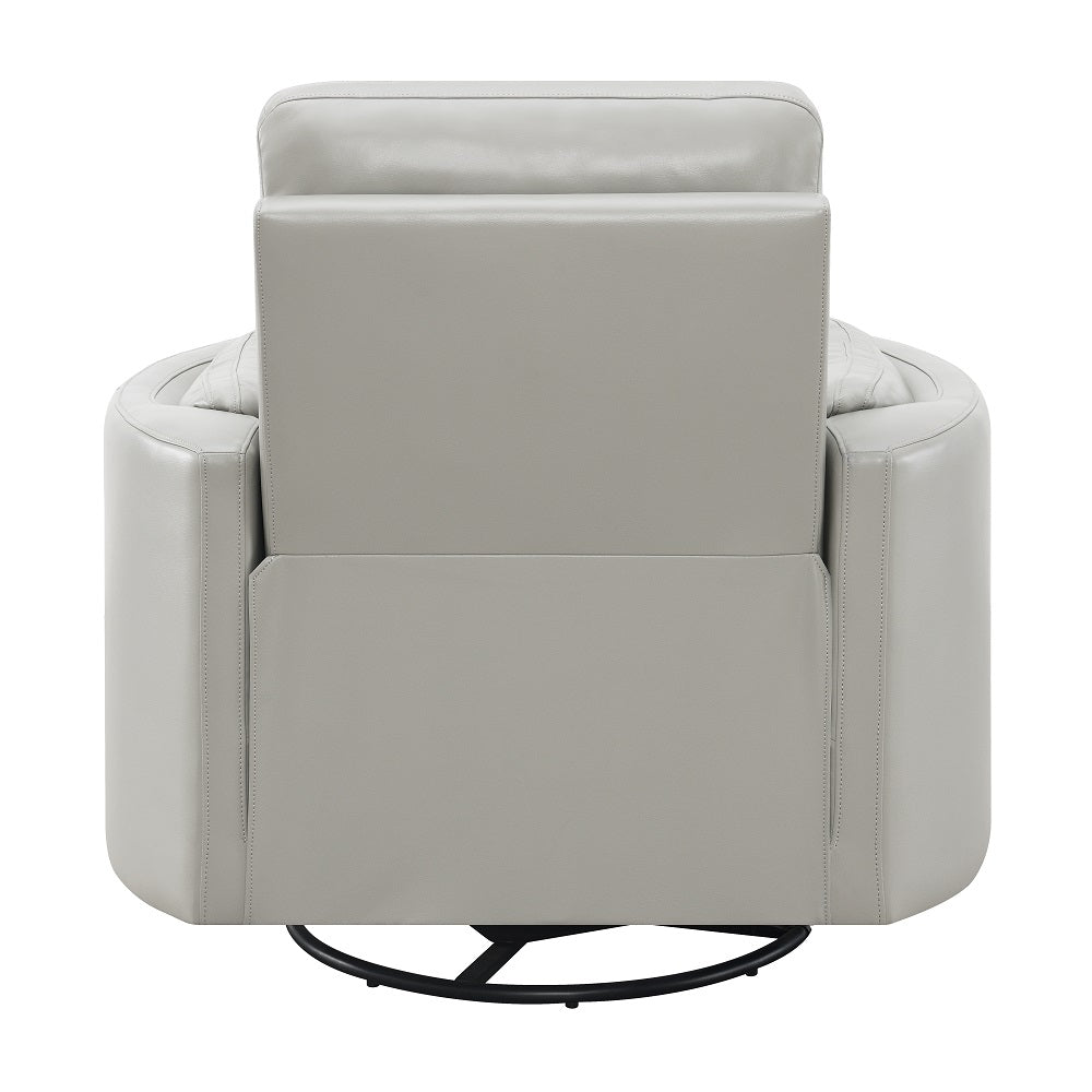 Sagen Gray Glider Recliner - Ornate Home