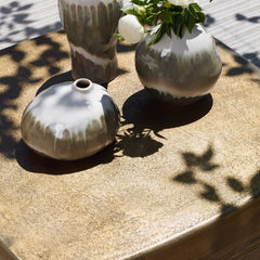 Saguaro Brass Indoor-Outdoor Coffee Table - Ornate Home