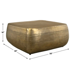 Saguaro Brass Indoor-Outdoor Coffee Table - Ornate Home