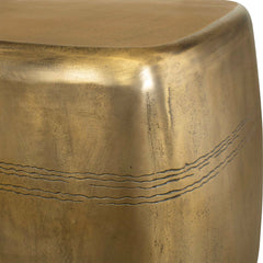 Saguaro Brass Indoor-Outdoor Side Table - Ornate Home