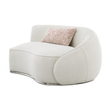 Sahara Beige Sectional Sofa W/3 Pillows - Ornate Home