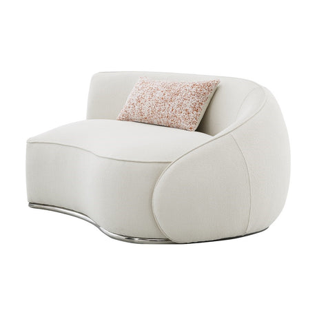 Sahara Beige Sectional Sofa W/3 Pillows - Ornate Home