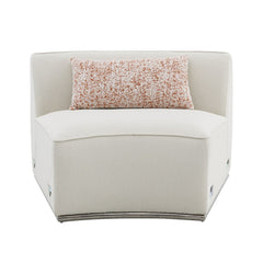 Sahara Beige Sectional Sofa W/3 Pillows - Ornate Home