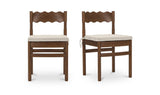 Sai Brown Dining Chair Light (Set of 2) - Ornate Home