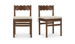 Sai Brown Dining Chair Light (Set of 2) - Ornate Home