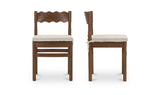 Sai Brown Dining Chair Light (Set of 2) - Ornate Home