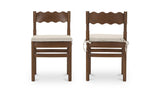 Sai Brown Dining Chair Light (Set of 2) - Ornate Home