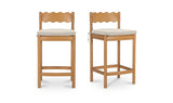 Sai Natural Counter Stool - Ornate Home
