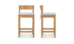 Sai Natural Counter Stool - Ornate Home