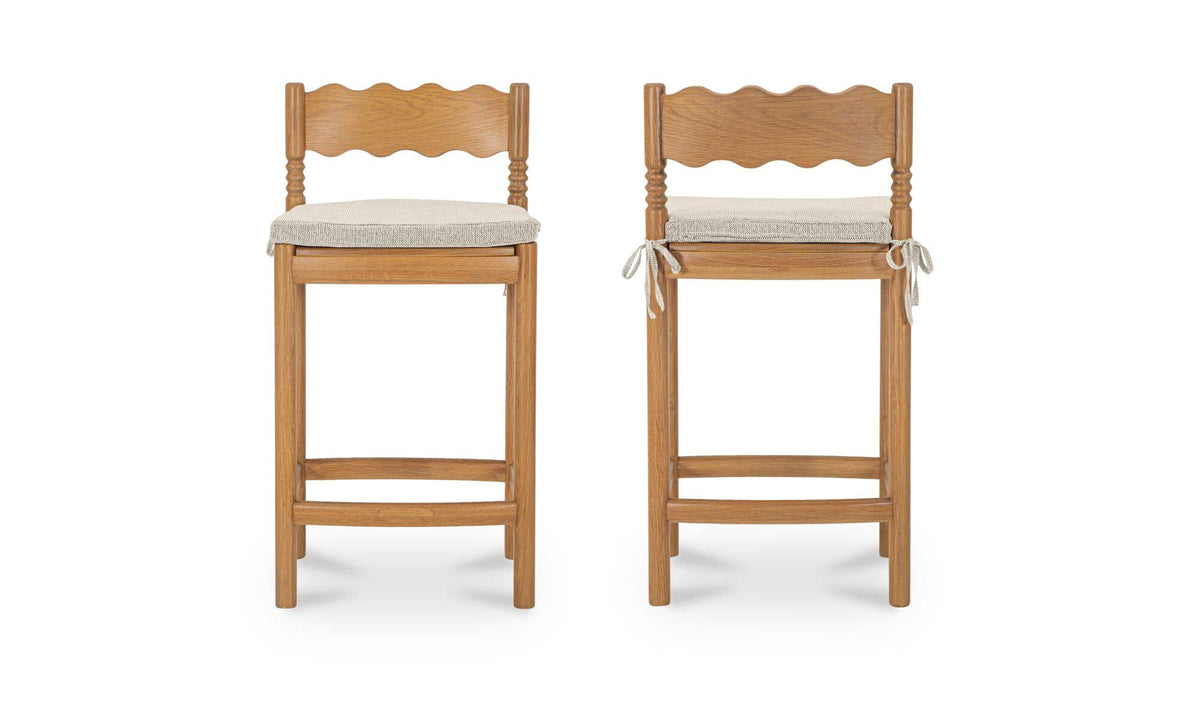 Sai Natural Counter Stool - Ornate Home
