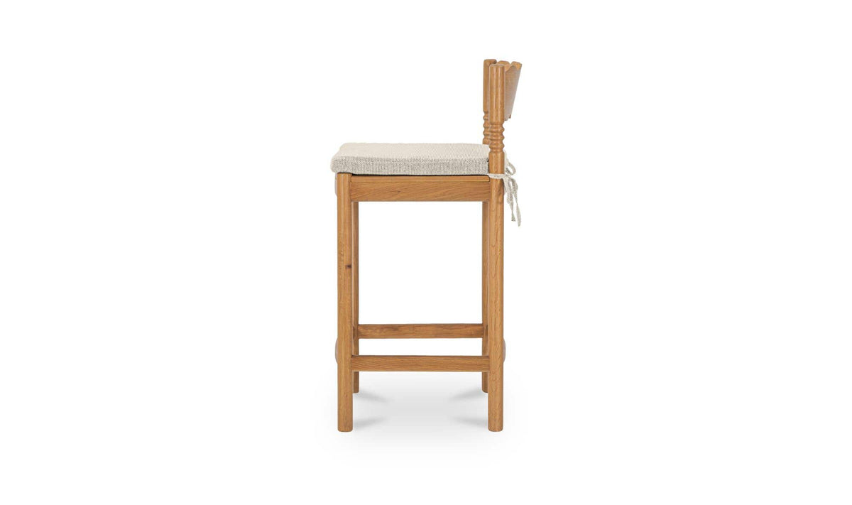 Sai Natural Counter Stool - Ornate Home