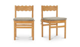 Sai Natural Dining Chair (Set of 2) - Ornate Home