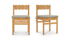 Sai Natural Dining Chair (Set of 2) - Ornate Home