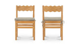 Sai Natural Dining Chair (Set of 2) - Ornate Home