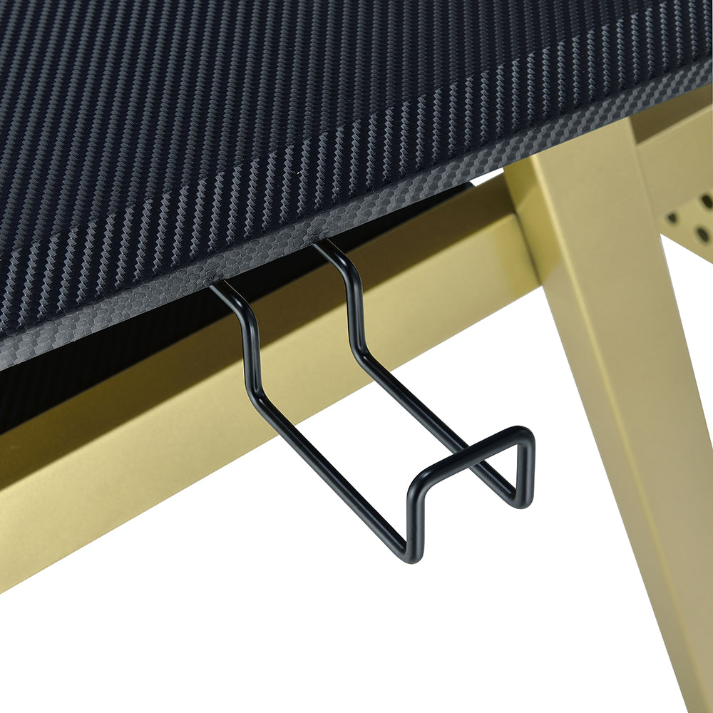 Saida Black Music Desk - Ornate Home