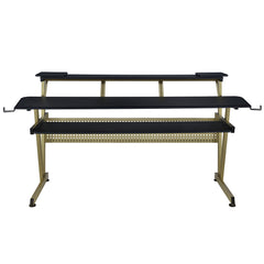 Saida Black Music Desk - Ornate Home