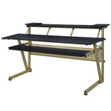 Saida Black Music Desk - Ornate Home
