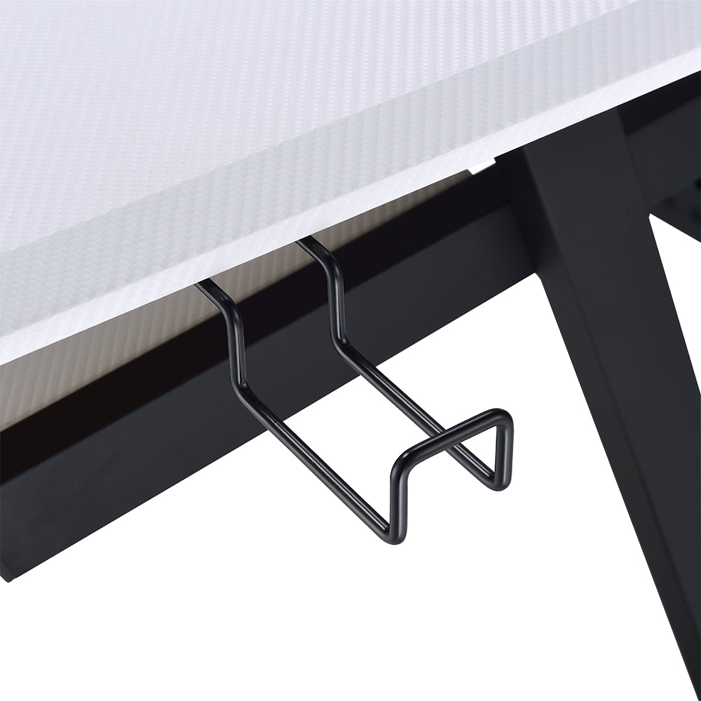 Saida White Music Desk - Ornate Home