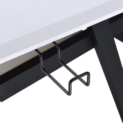 Saida White Music Desk - Ornate Home