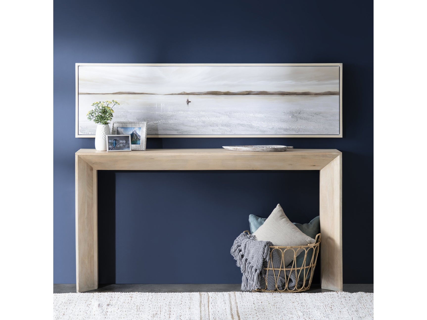 Sailing Sunset Natural Canvas