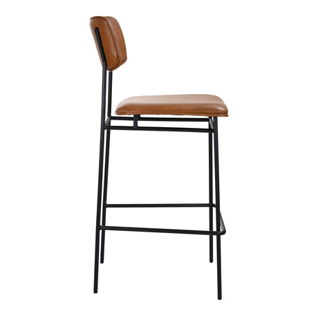 Sailor Brown Bar Stool - Ornate Home