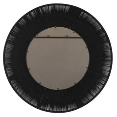 Sailor's Knot Black Round Mirror - Ornate Home