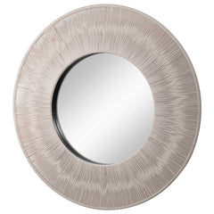 Sailor's Knot White Round Mirror - Ornate Home