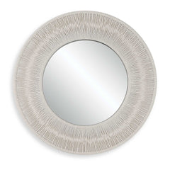 Sailor's Knot White Small Round Mirror - Ornate Home