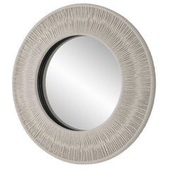 Sailor's Knot White Small Round Mirror - Ornate Home