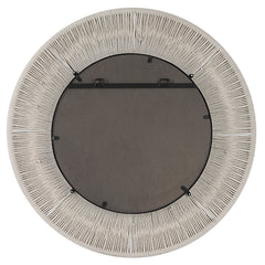 Sailor's Knot White Small Round Mirror - Ornate Home