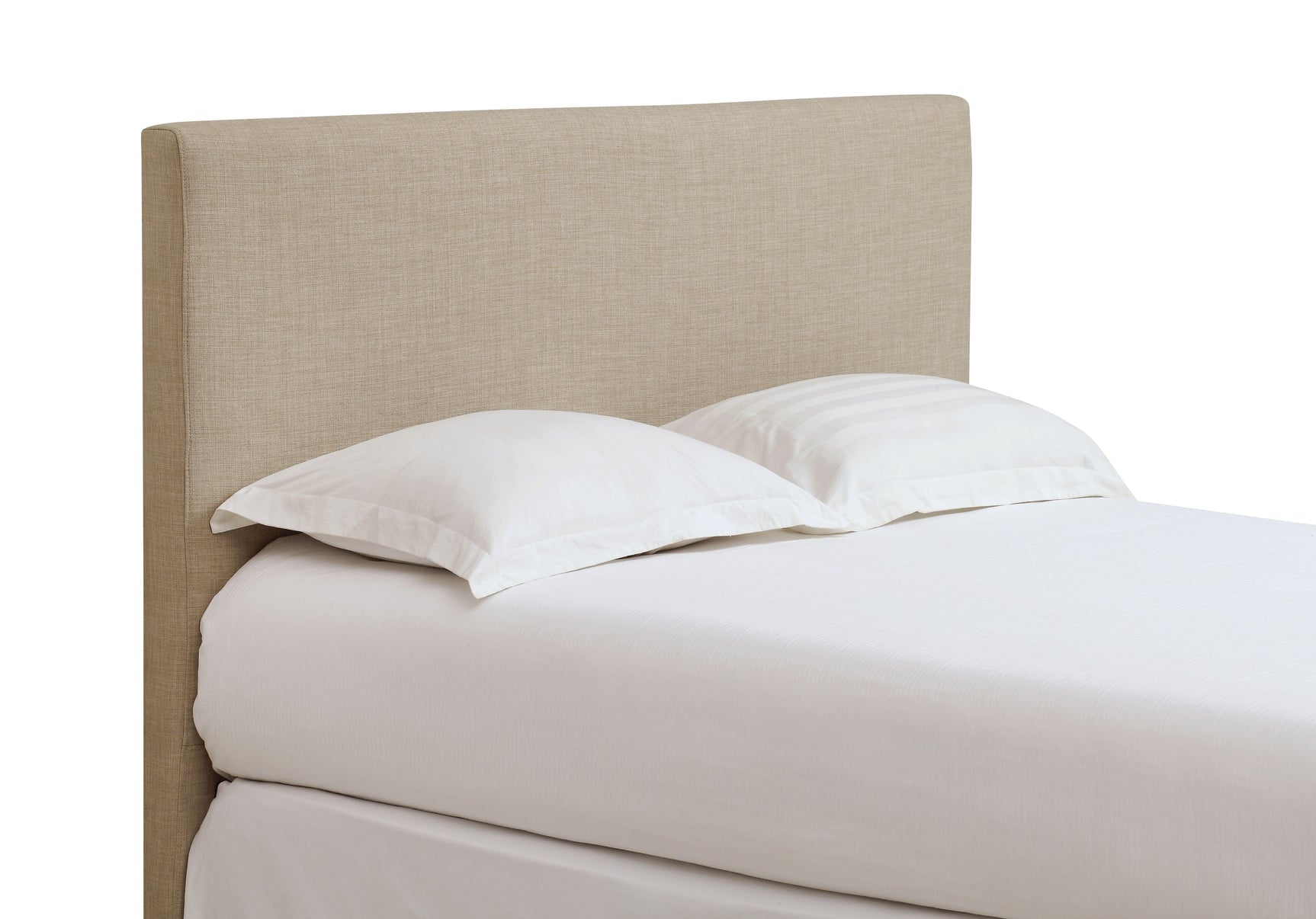 Saint Pierre Upholstered Headboard in Toast Linen - Ornate Home