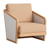 Sakina Brown Lounge Chair